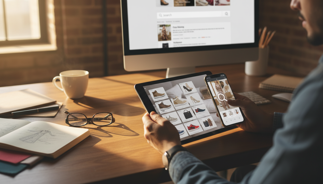 Como Funciona a Busca Visual em E-commerce